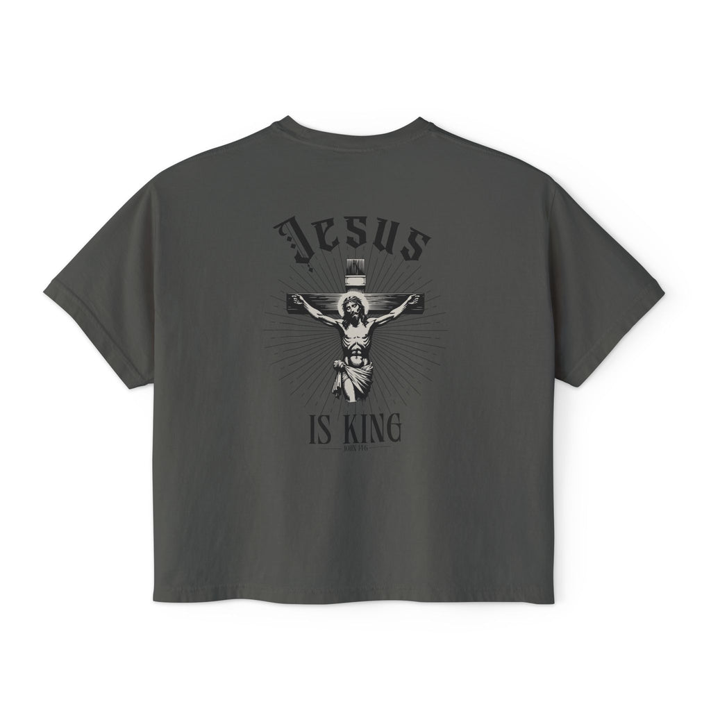 JESUS IS KING WOMENS TEE