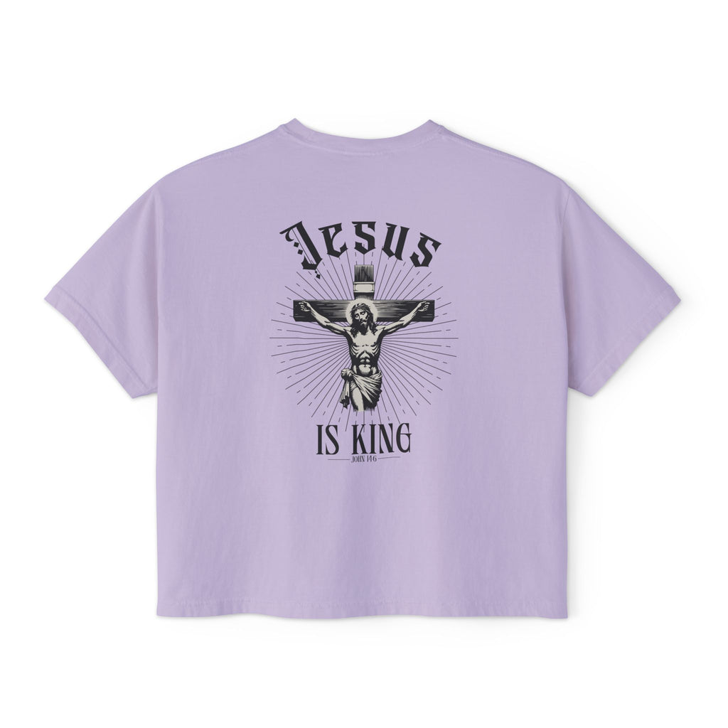 JESUS IS KING WOMENS TEE