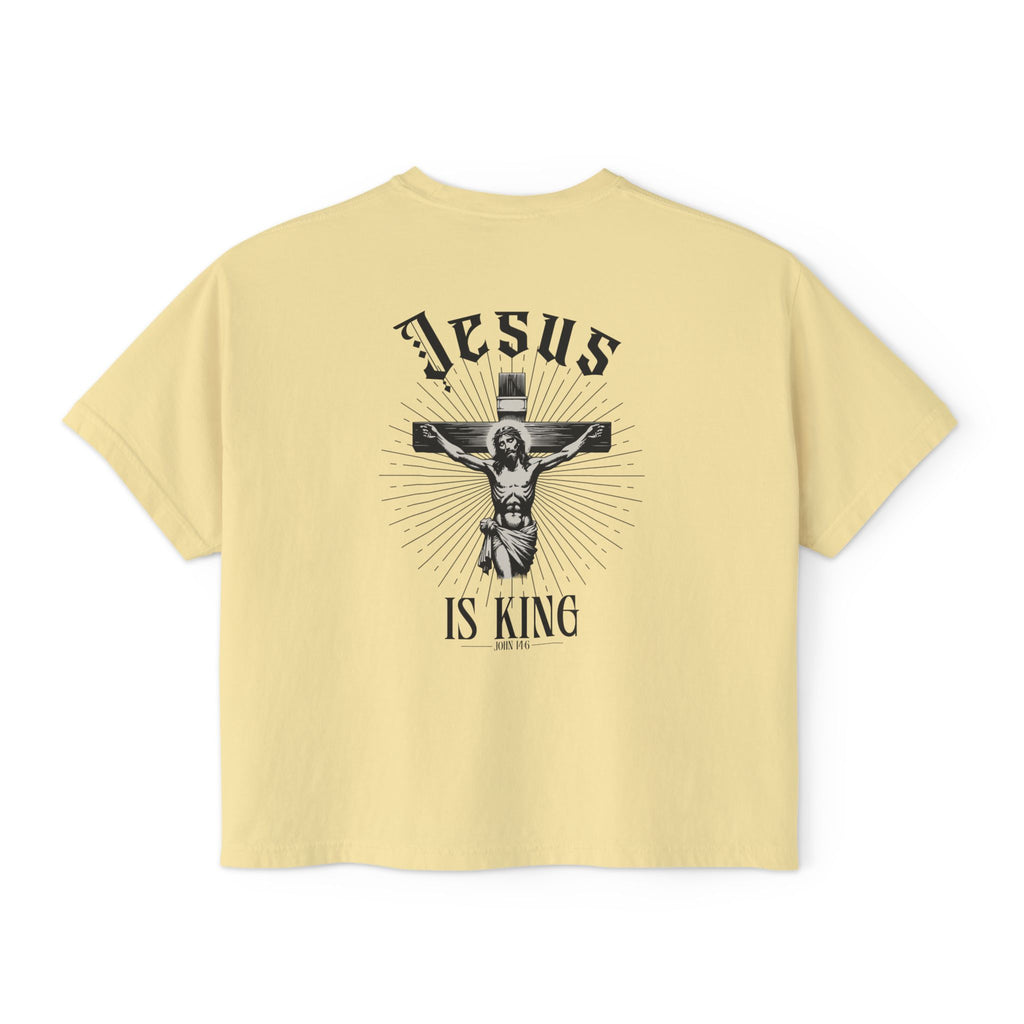 JESUS IS KING WOMENS TEE