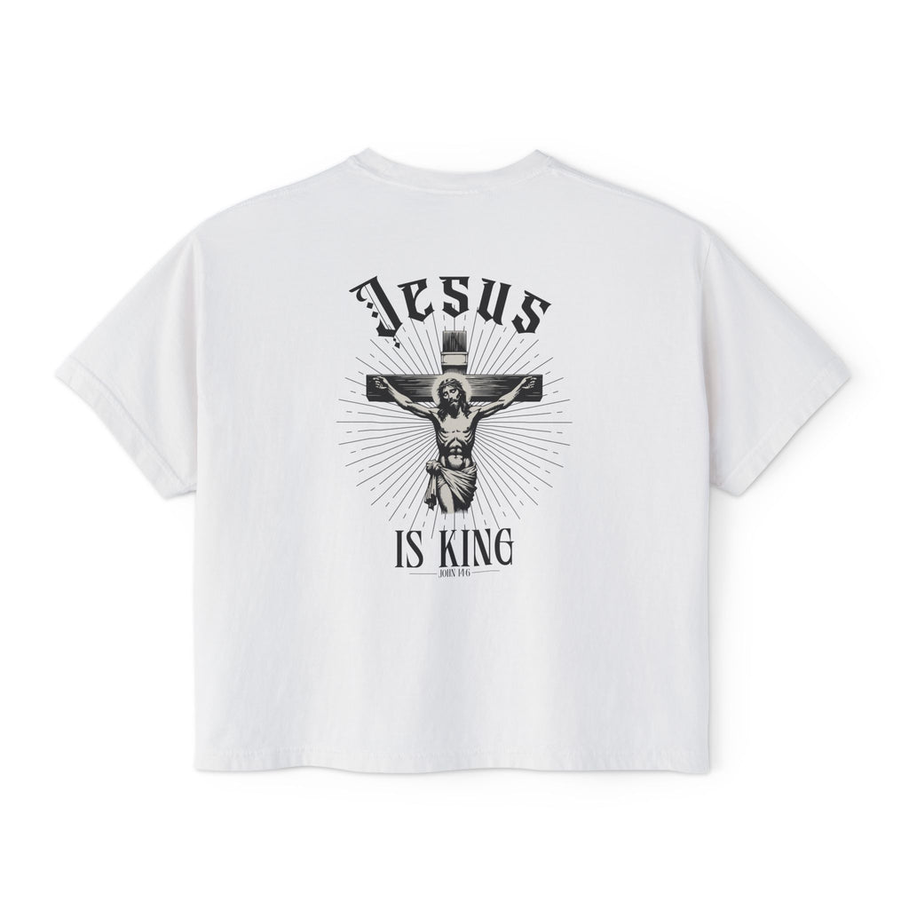 JESUS IS KING WOMENS TEE
