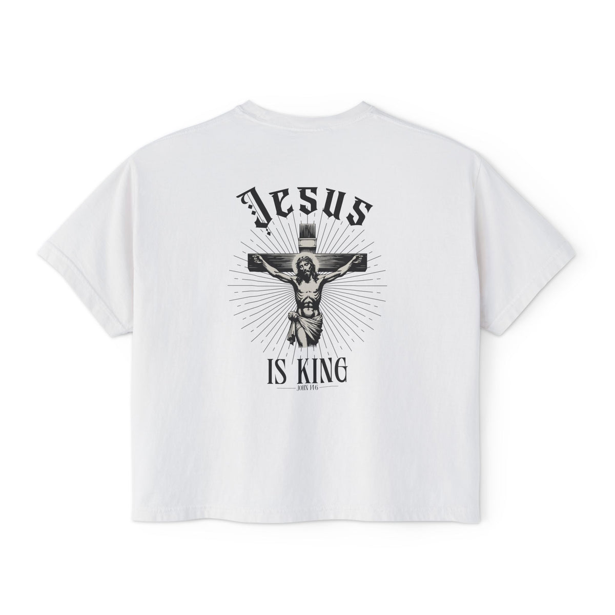 JESUS IS KING WOMENS TEE