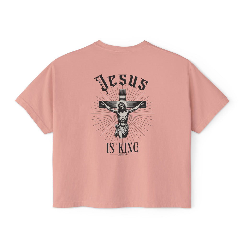 JESUS IS KING WOMENS TEE